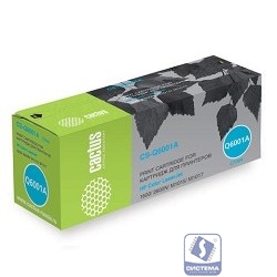 CACTUS Q6001A Картридж (CS-Q6001A) для Color LaserJet 1600/2600N/M1015/M1017, голубой,