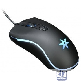 Мышь Oklick 704G TOKUGAWA черный оптическая (1600dpi) USB (4but) 