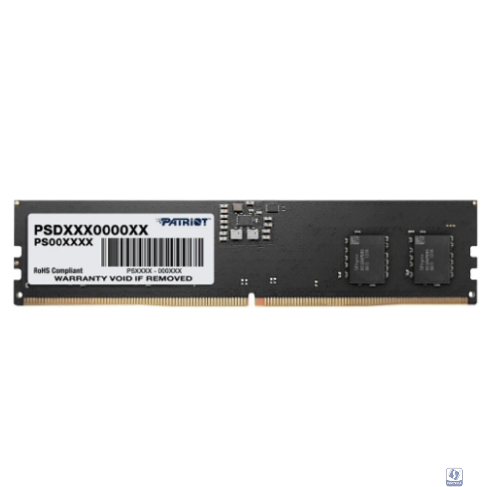 Память DDR5 8GB 5600MHz Patriot PSD58G560081 Signature Line RTL PC5-44800 CL46 DIMM 288-pin 1.1В single rank Ret