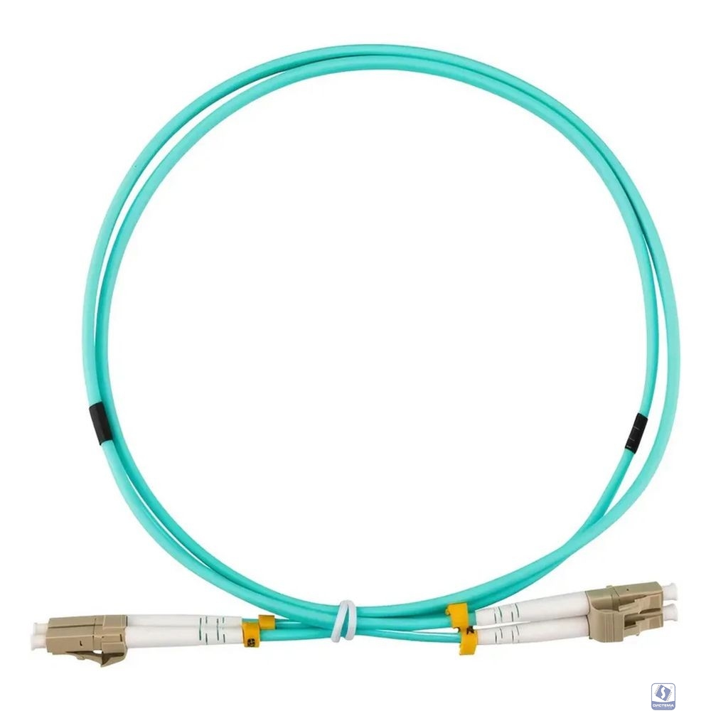 Rexant (50-2511-10) Патч-корд оптический многомодовый (MM) 50/125 OM3 разъемы zip-cord LC/UPC-LC/UPC 3мм Duplex LSZH 10м