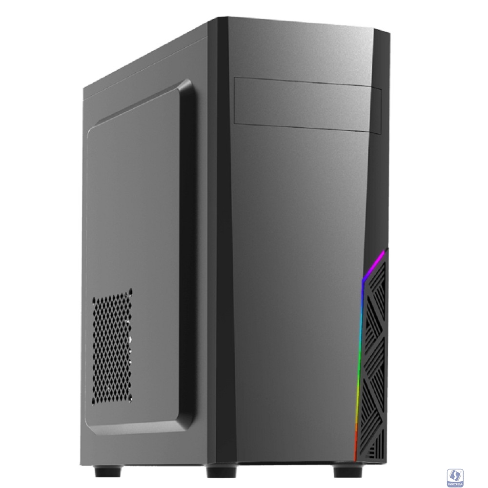 Корпус MidiTower Zalman T8 black (ATX, без БП, RGB, 2xUSB2.0 Type-A + USB3.2 Type-A) (Zalman T8)