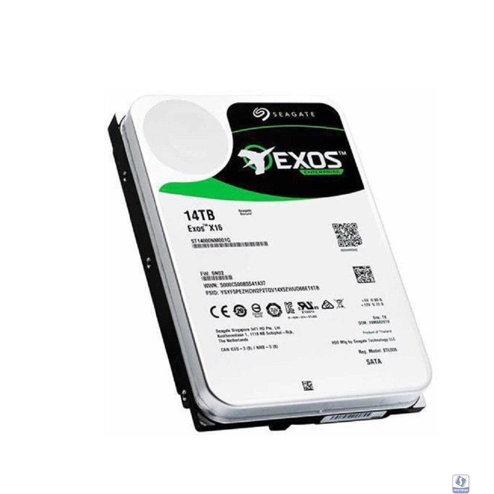 14TB Seagate Exos X16 (ST14000NM011G) 