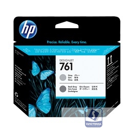 HP CH647A Печатающая головка №761, Gray/Dark Gray 