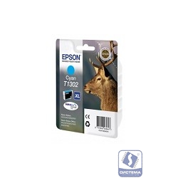 EPSON C13T13024010/12  T1302 Картридж для Epson Stylus SX525WD/ SX620FW, Epson Stylus Office BX320FW/BX525WD/ BX625FWD, голубой, XL (cons ink)