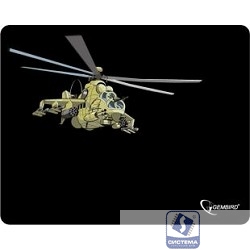 Коврик для мыши Gembird MP-GAME9, рисунок- "вертолет", размеры 250*200*3мм