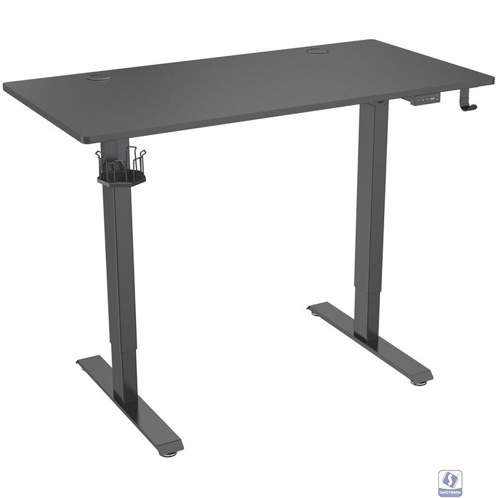 Стол Cactus CS-ED-BBK столешница МДФ черный каркас черный