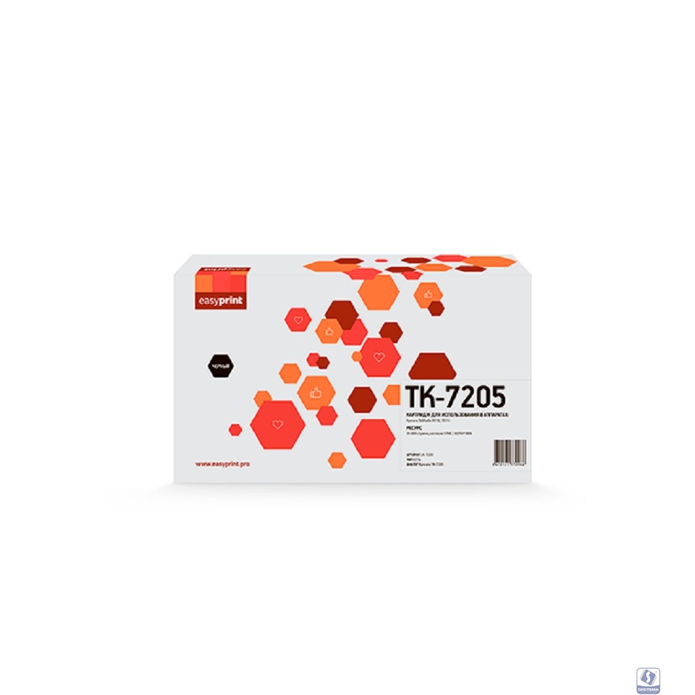             Тонер-картридж EasyPrint LK-7205 для Kyocera TASKalfa 3510i/3511i (35000 стр.) с чипом