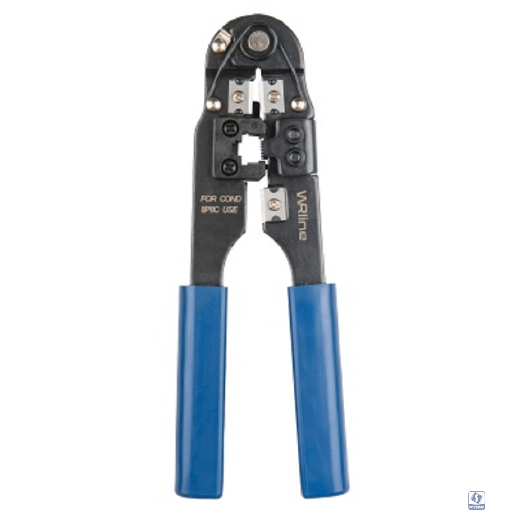 Инструмент обжимной WRline WR-210C для RJ-45 синий