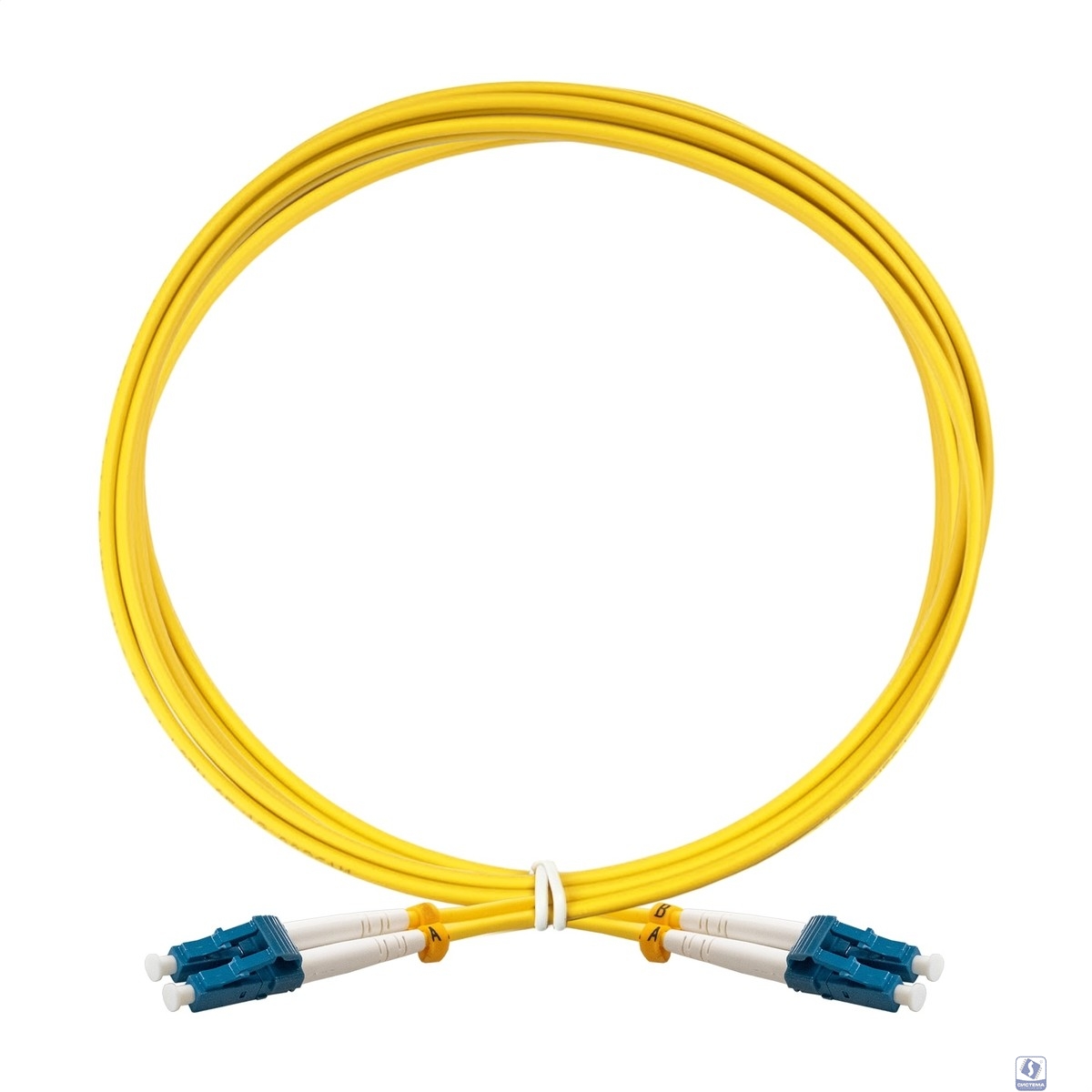 Exegate EX295125RUS Патч-корд волоконно-оптический FC-D-9-LC-LC-1M-LSZH (Шнур ВО SM 9/125 (OS2/G.652.D), LC/UPC-LC/UPC, Duplex, LSZH, 1м)