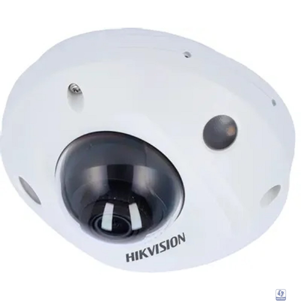Hikvision DS-2CD2543G2-LIS2U(2.8mm) 2.8-2.8мм цв. корп.:белый Камера видеонаблюдения IP 