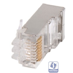 ITK CS3-1C5EF-G  Разъём RJ-45 FTP для кабеля кат. 5Е GENERICA