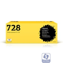 T2 Cartridge 728/CE278A Картридж (TC-C728) для i-SENSYS MF4410/MF4430/MF4450/MF4550d/MF4570dn/MF4580dn/HP LaserJet Pro P1566/P1606dn/M1536dnf (2100 стр.) 