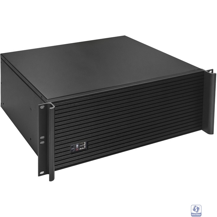 Exegate EX292642RUS Серверный корпус ExeGate Pro 4U390-05 <RM 19", высота 4U, глубина 390, БП 600ADS, USB>