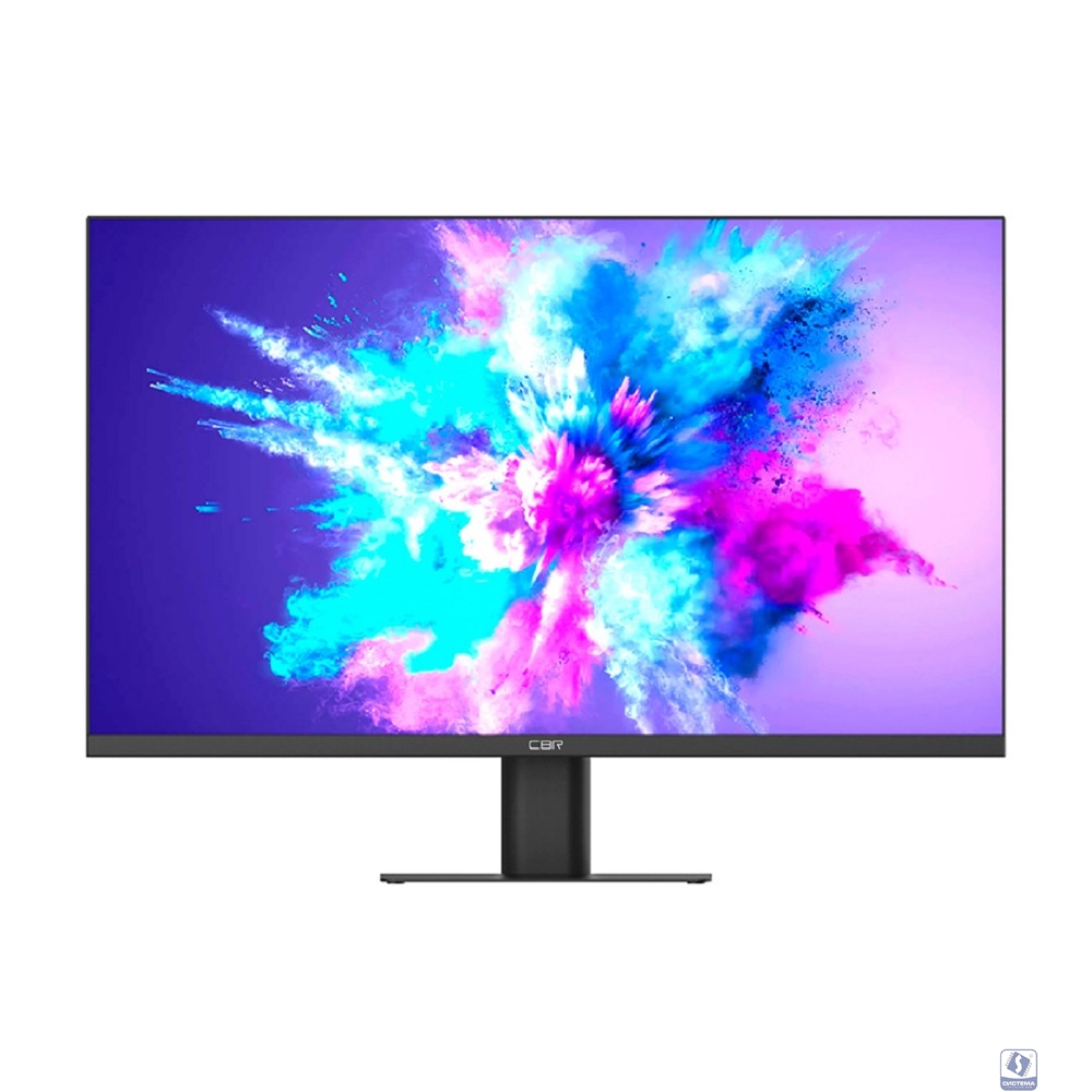 CBR LCD Монитор 23.8" MF-2402, IPS, FHD 1920x1080, 100Гц, Динамики 2*3W, 1*DP/1*HDMI/1*VGA, внешний БП, черный, кабель HDMI [LCD-MF2402-OPC]