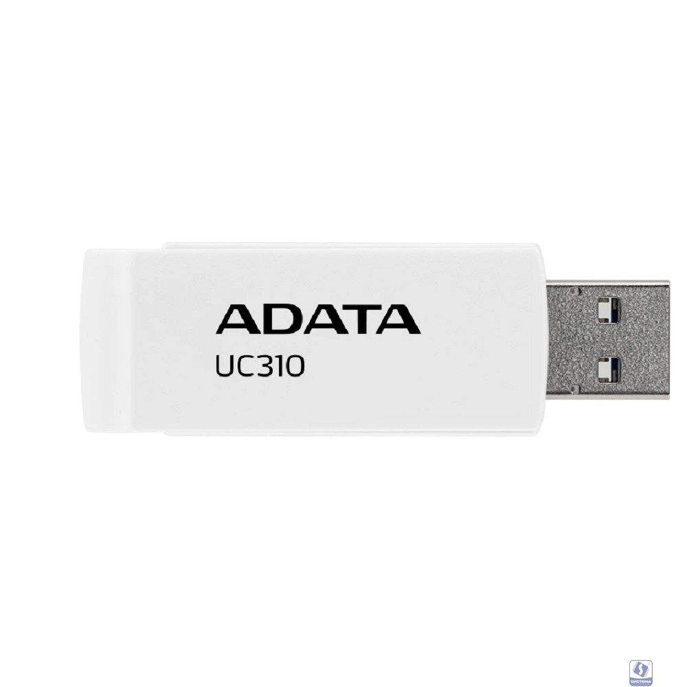 A-DATA Flash Drive 64GB USB WHITE UC310-64G-RWH ADATA