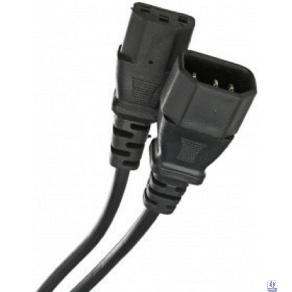 Telecom  TE001-CU0.75-3M Кабель UPS - устройство 220V (IEC-320-C13/C14) <VDE>3G0,75mm2 ,3,0m, медь,Telecom <TE001-CU0.75-3M> 