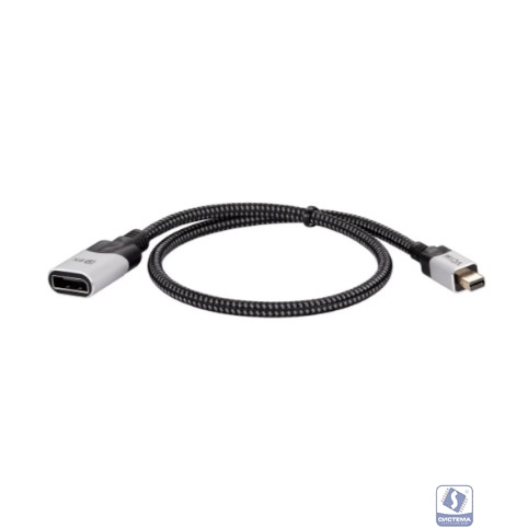 VCOM <CG685F-0.5> Кабель удлинительный miniDP/DP  v1.4, 8K@60Hz, 0.5m, медь