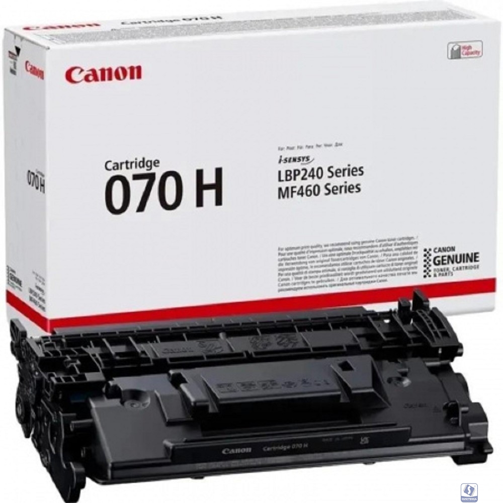 Canon 5640C002  Cartridge 070H Тонер-картридж для MF461w/463dw/465dw/LBP243dw/246dw Black (10200 стр.)