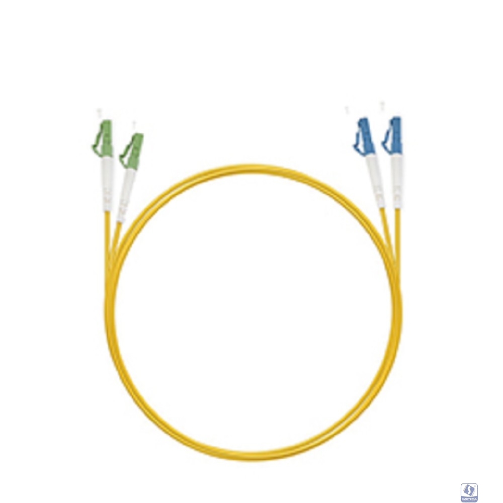 Cabeus FOP(d)-9-LC/APC-LC/UPC-1,5m Шнур оптический duplex LC/APC-LC/UPC 9/125 sm 1,5м LSZH