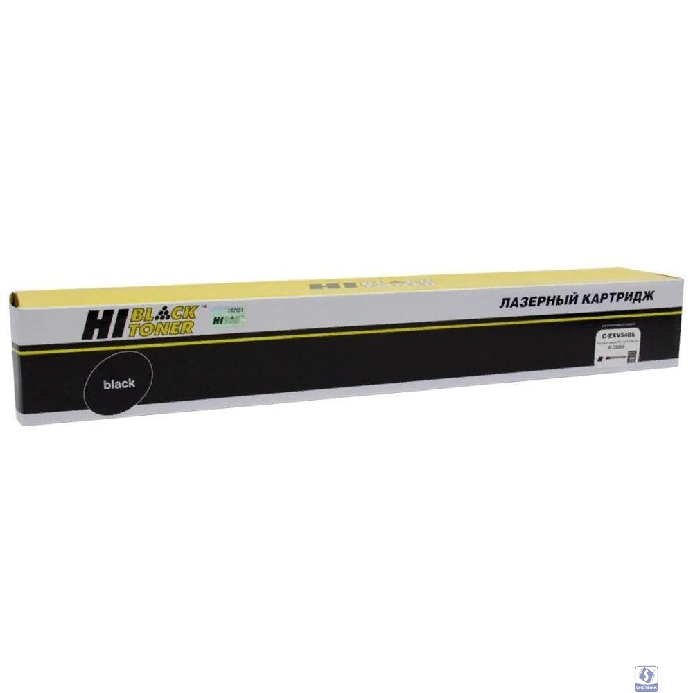 Hi-Black C-EXV54BK Тонер-картридж для Canon iR C3025/C3025i/C3125i, Bk, 15,5K