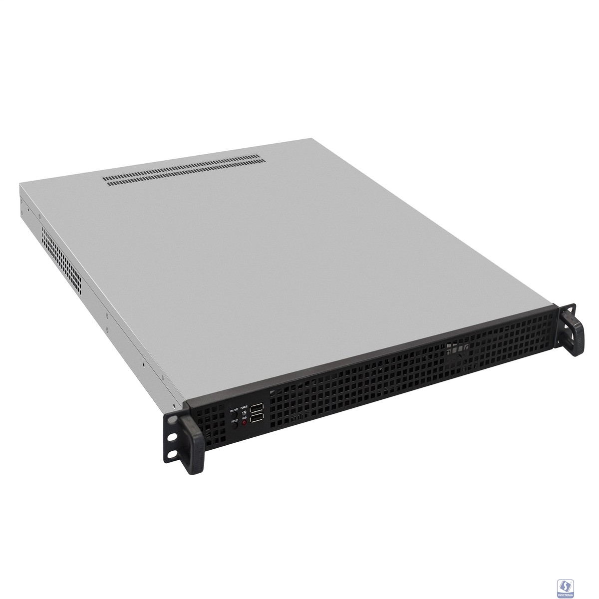 Exegate EX264265RUS Серверный корпус Exegate Pro 1U550-04 <RM 19",  высота 1U, глубина 550, без БП, USB>