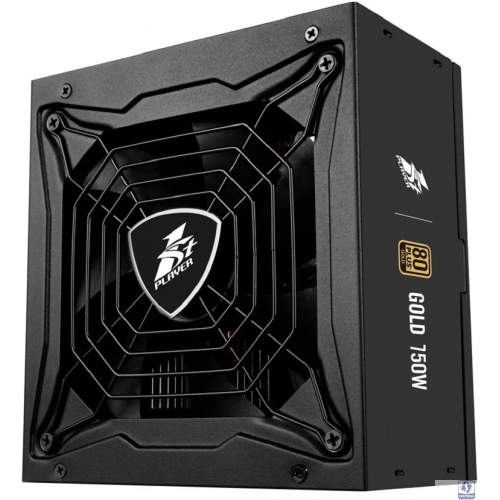 1STPLAYER STEAMPUNK 750W / ATX 2.4, APFC, 80 PLUS GOLD, 140mm fan, full modular / PS-750SP