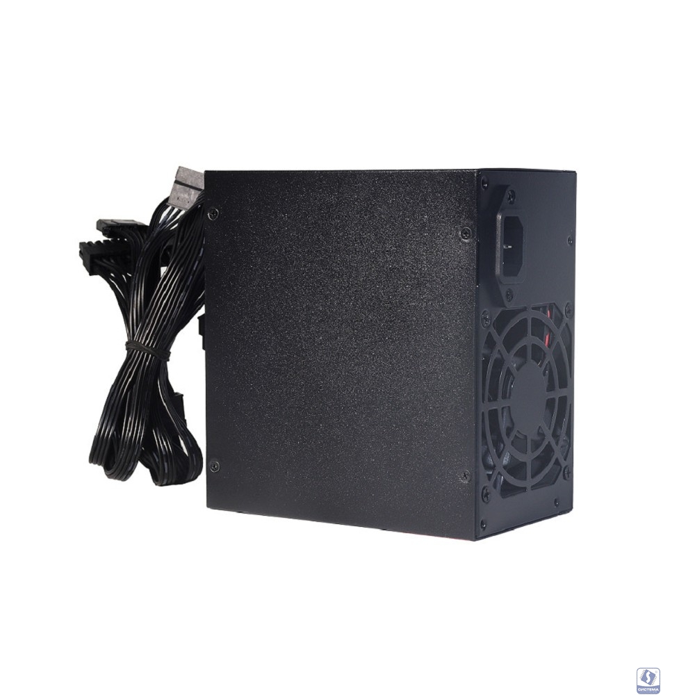 Блок питания CBR ATX 400W, 8cm fan, 24pin/1*4pin/1*IDE/2*SATA, кабель питания 1.2м,черный [PSU-ATX400-08EC] OEM