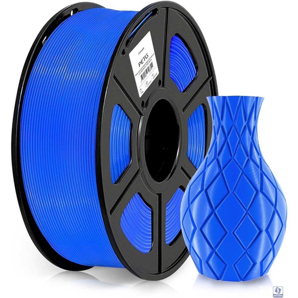 Пластик для принтера 3D Cactus CS-3D-PETG-1KG-BLUE PETG d1.75мм 1кг 1цв.