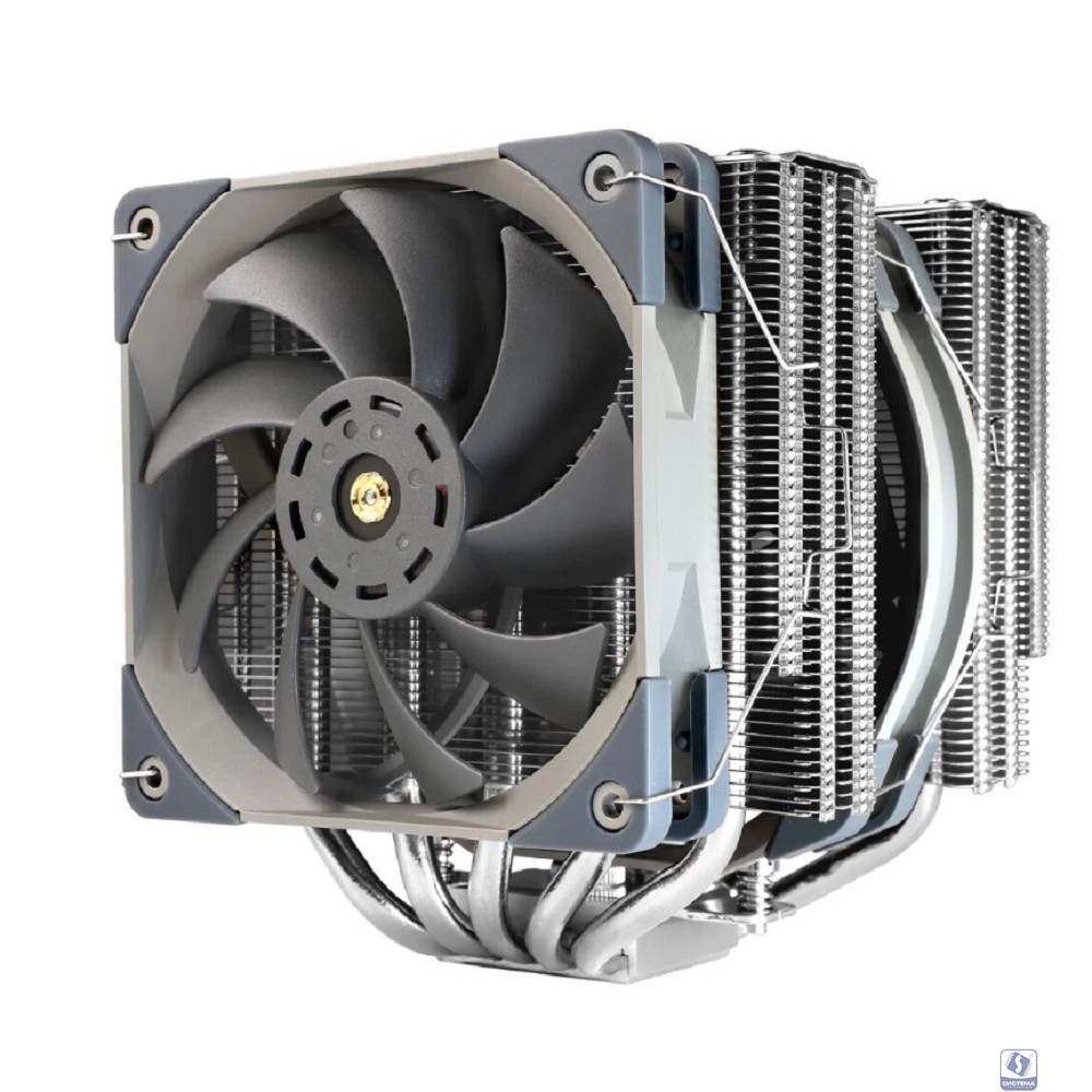 Thermalright Кулер Frost Commander 140 Black  LGA115X/1200/1700/2011/-3/2066/AM4/AM5 (Dual Tower, 120mm + 140mm PWM Fan, медное основание, 5 тепл. трубок 8мм) / TRFC140B
