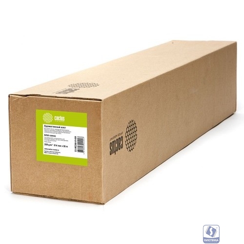 Cactus CS-MC260-91430 Холст 914мм-30м/260г/м2/белый матовое синтетика для струйной печати втулка:50.8мм (2")