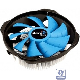 Cooler Aerocool BAS AUG 125W/ Intel 115*/AMD/ PWM/ Clip 4713105960839