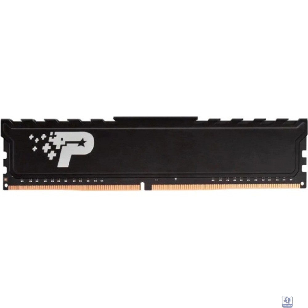 Patriot DDR4 8GB 3200MHz Patriot PSP48G3200H1 Signature Premium RTL PC4-25600 CL22 DIMM 288-pin 1.2В single rank с радиатором Ret