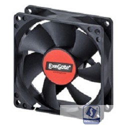 Exegate EX283391RUS Вентилятор ExeGate E12025B4P-PWM, 120x120x25 мм, двойной шарикоподшипник, 4pin, PWM, 22dBA