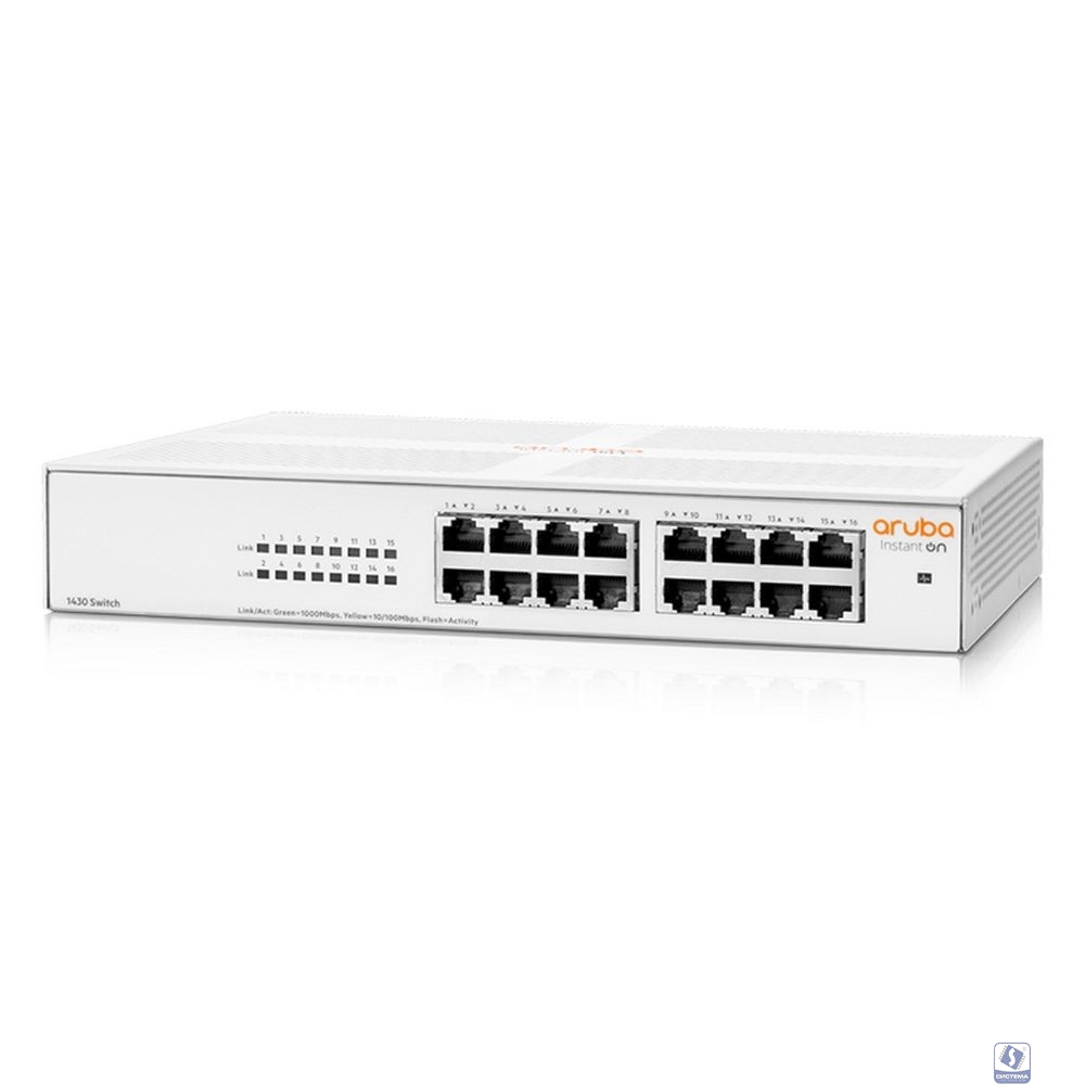 Коммутатор HPE R8R47A Aruba Instant on 1430 16G unmanaged Switch