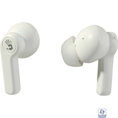 Гарнитура вкладыши A4Tech Bloody M30 белый беспроводные bluetooth в ушной раковине (M30 (WHITE))