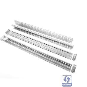 Elbox Шина монтажная 23х73 с держателем для шкафов EMS высота/ширина/глубина 600 мм. EMS-RM-73.23.600