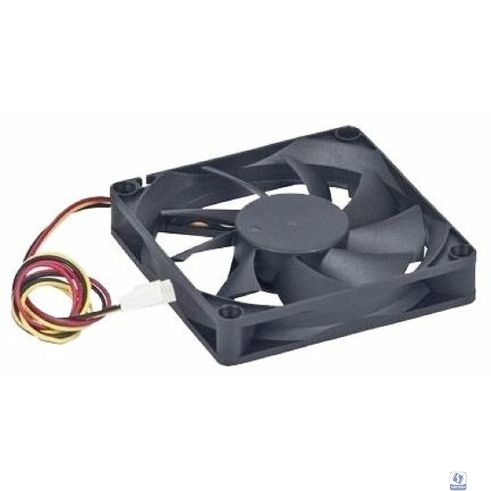 Gembird Вентилятор 60x60x15, втулка, 3pin, провод 25см [D6015SM-3]