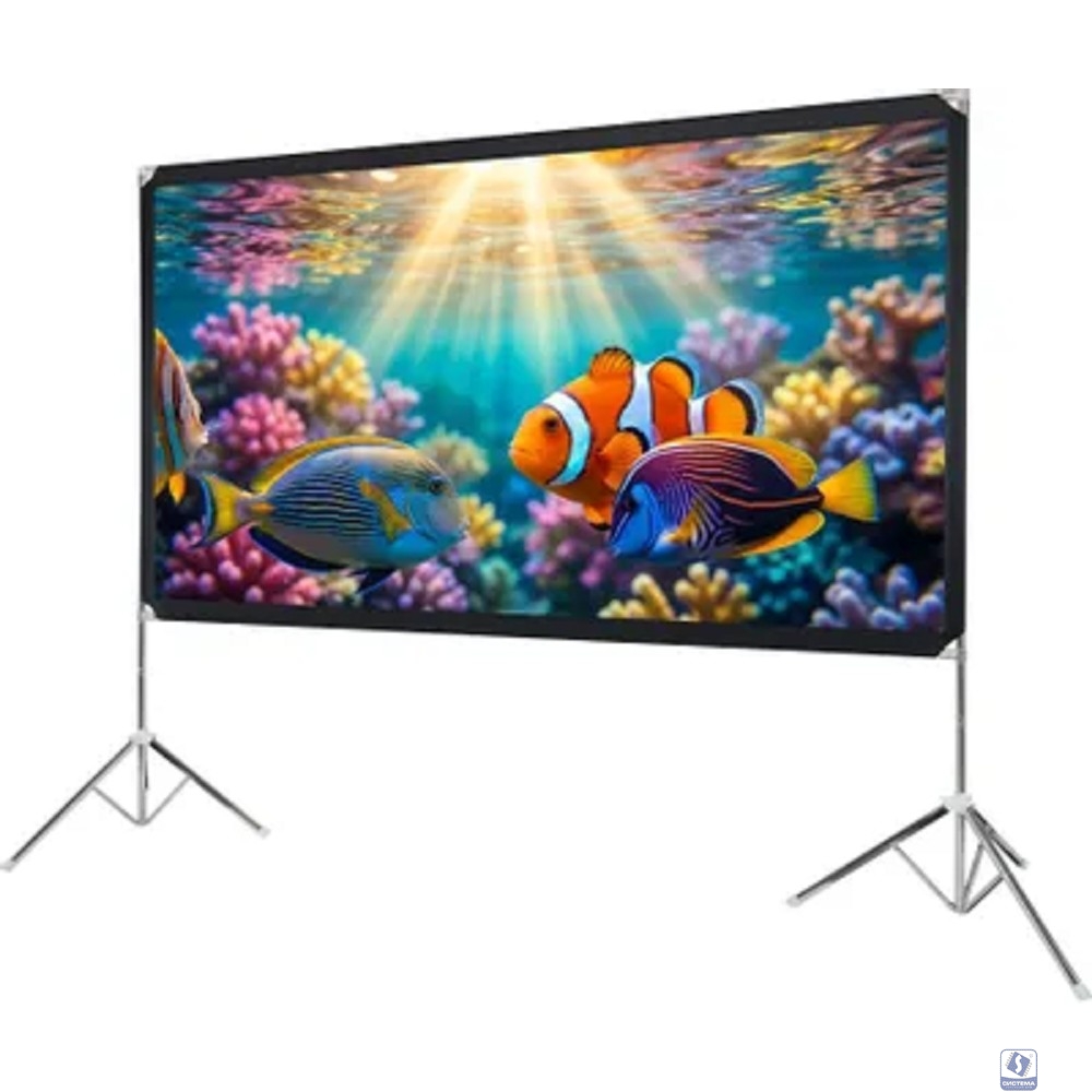 Lumien Eco View LSV-100102 Экран с двойным штативом