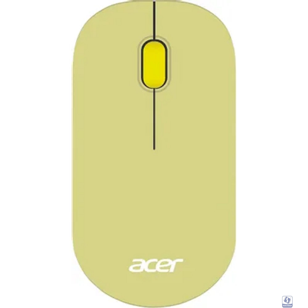 Acer OMR205 [ZL.MCEEE.02J] оптич./1200dpi/беспроводн/USB/зеленый/желтый