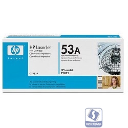HP Q7553A Картридж ,Black