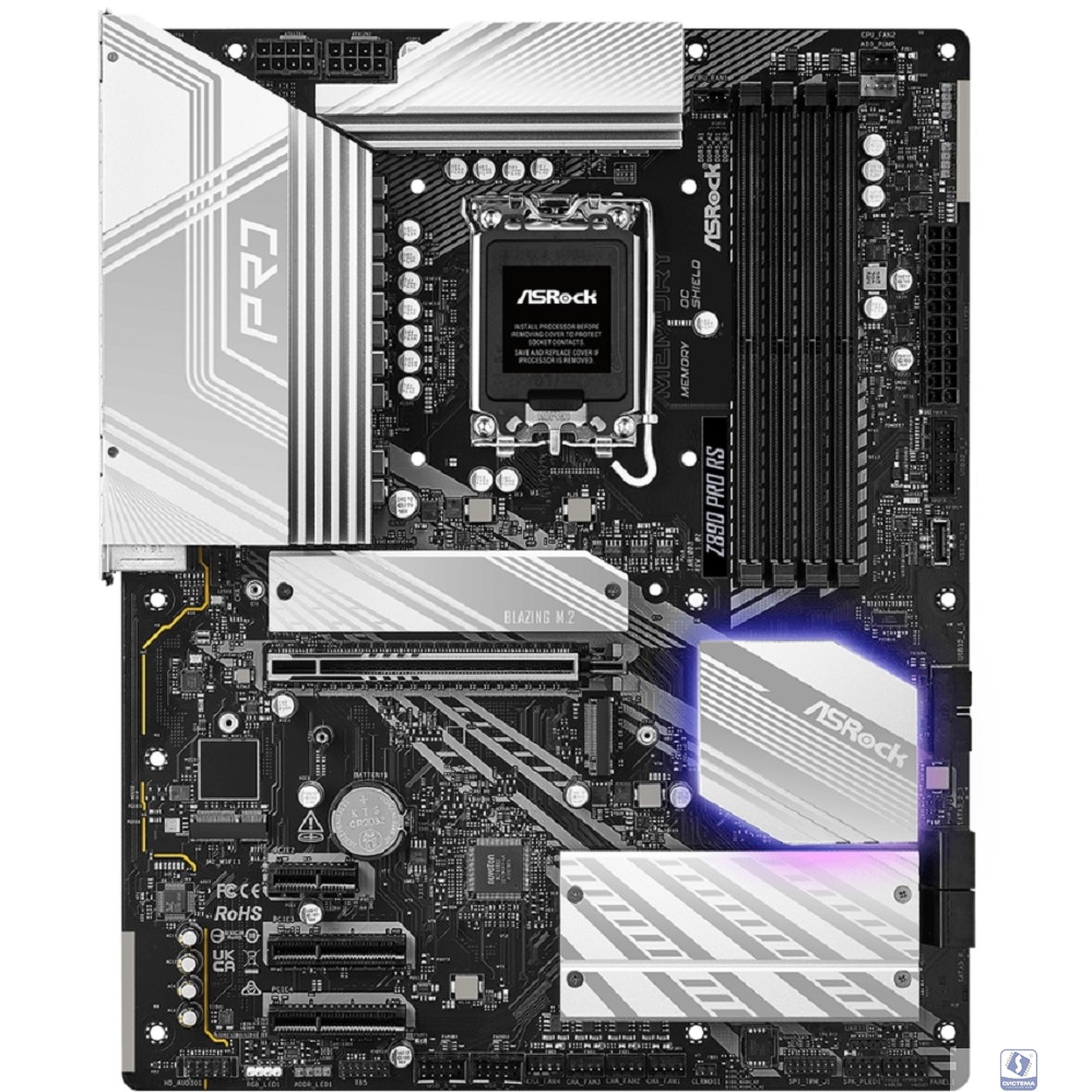 Материнская плата ASRock Z890 PRO RS, RTL