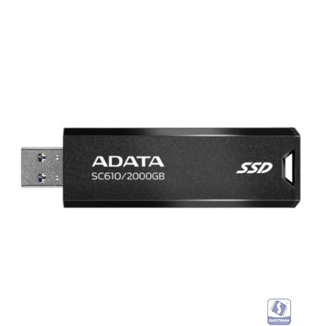 Внешний SSD диск ADATA 2TB SC610 Черный