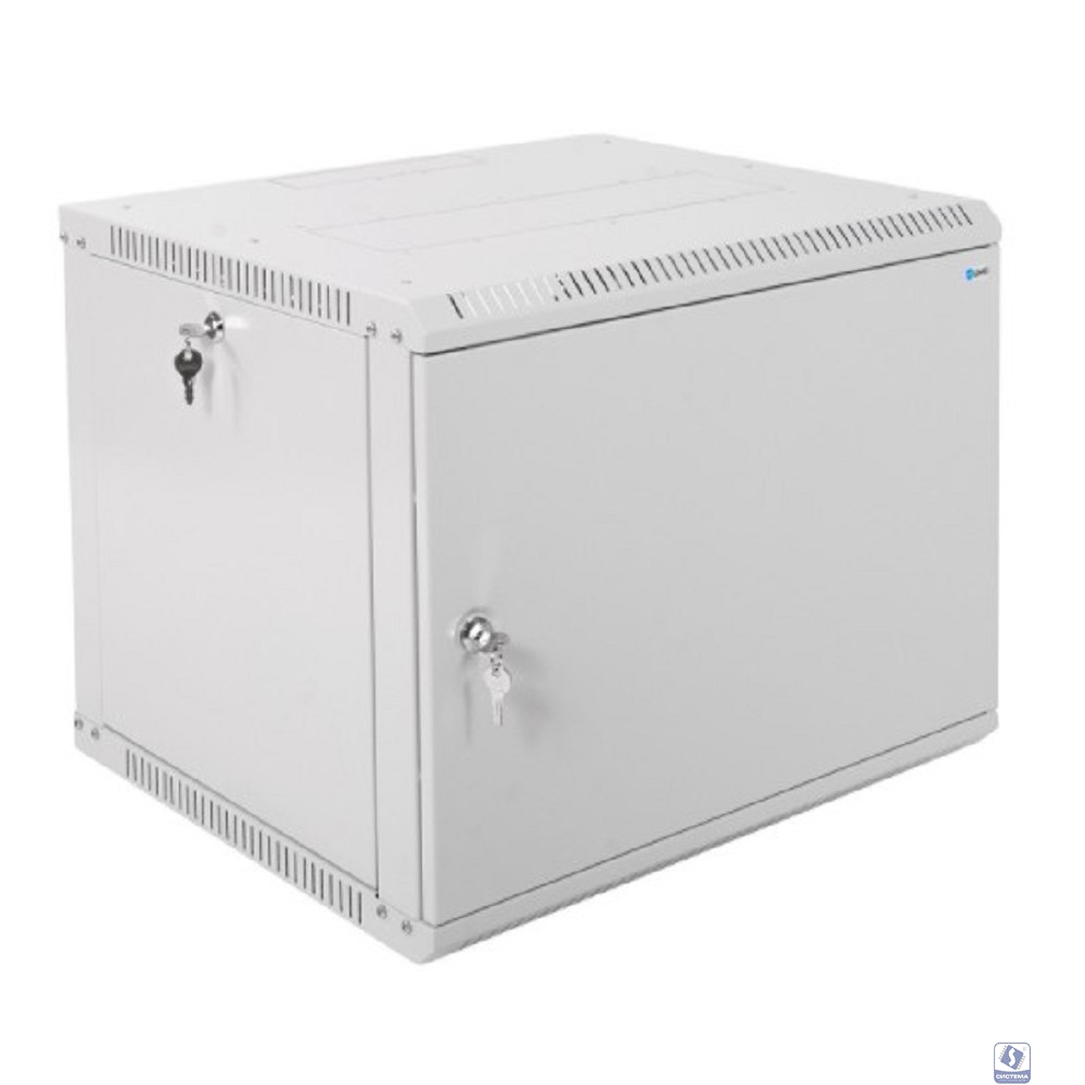 ЦМО Шкаф телекоммуникационный настенный разборный 9U (600х650) дверь металл (ШРН-Э-9.650.1) (1 коробка) 