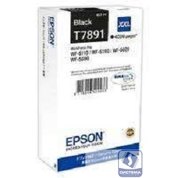 EPSON C13T789140  Картридж XXL черный экстраповышенной емкости для WF-5110DW/WF-5620DWF (bus)