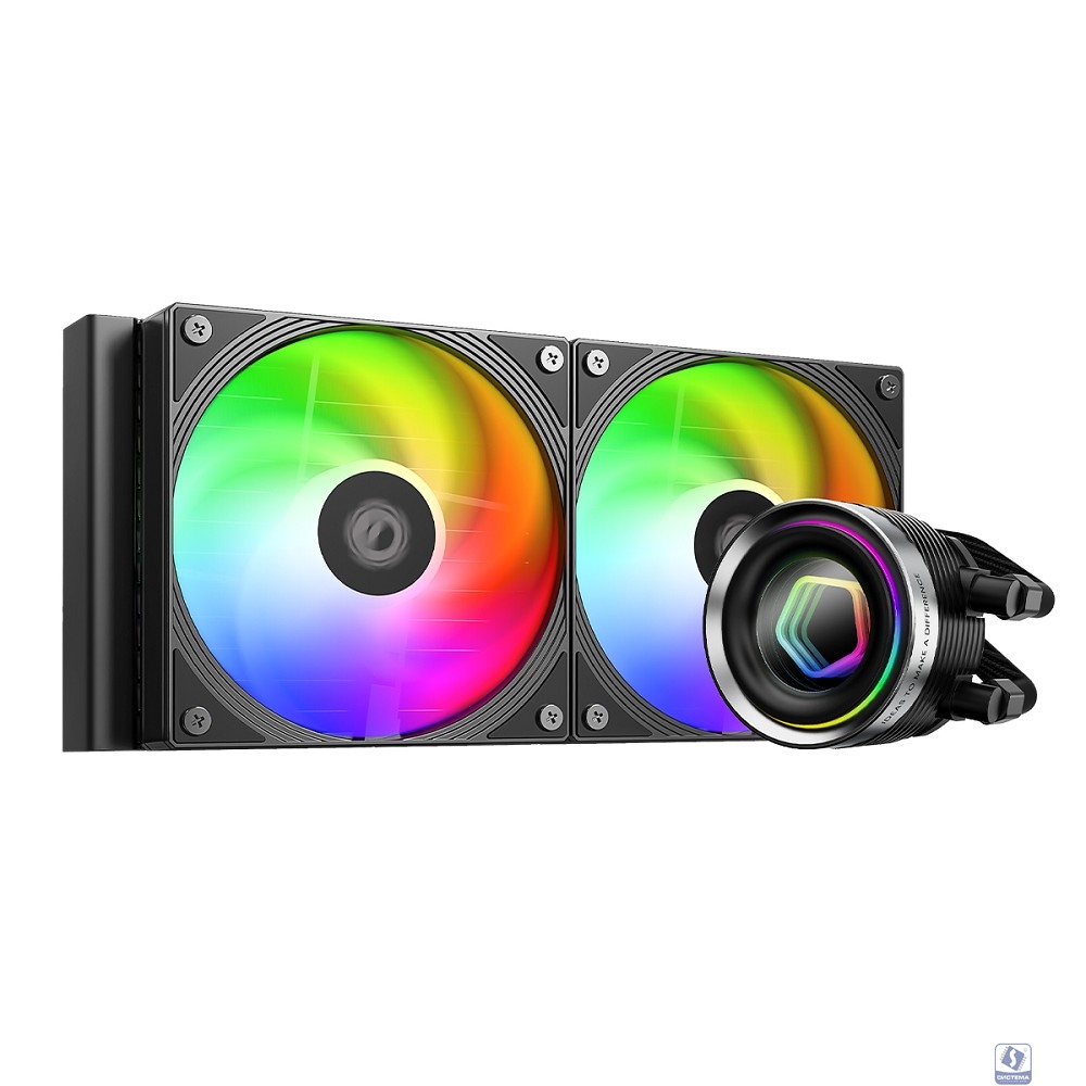 Система водяного охлаждения ID-Cooling FX240 INFINITY ARGB Black 300W all Intel/AMD
