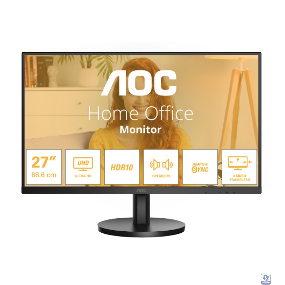 LCD AOC 27" U27B3A Black 