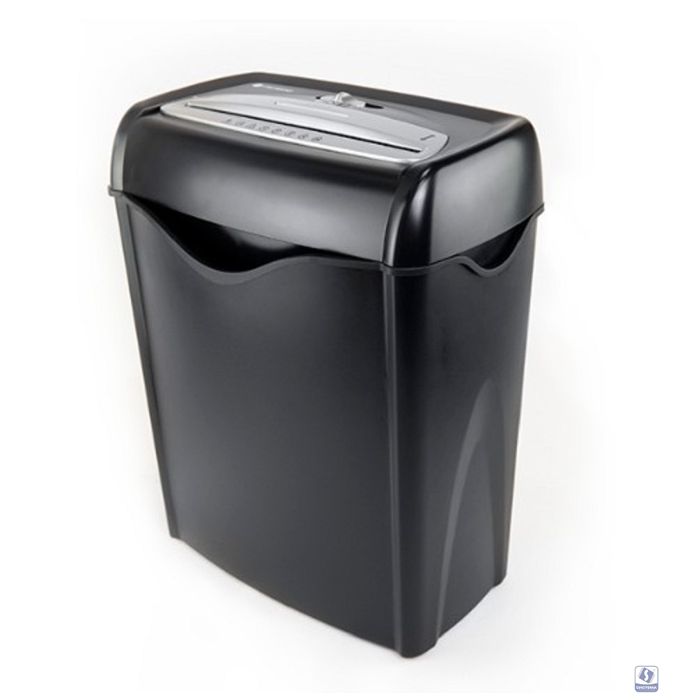 ГЕЛЕОС Уничтожитель документов УД15-2  DIN P-2 (2 ур-нь секр.), фрагмент 5,9мм,    13 лист (70г/м2), пл. карты/скобы, 15 литров                            