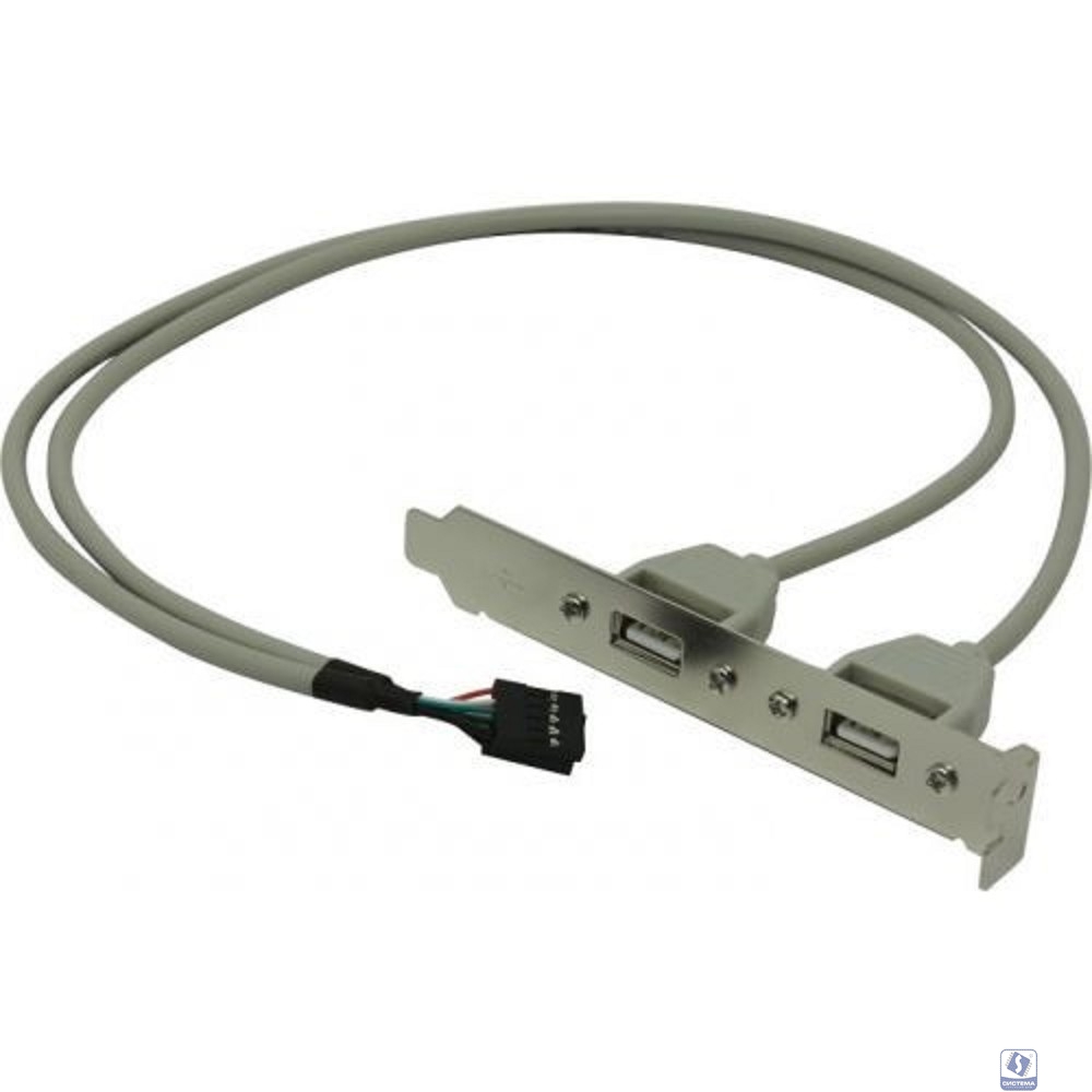 ORIENT C086, Планка портов в корпус 2xUSB 2.0, oem
