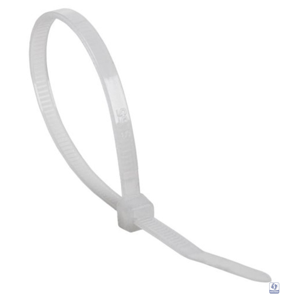 Rexant (07-0150-25) Стяжка кабельная нейлоновая 150x2,5мм, белая (25 шт/уп)