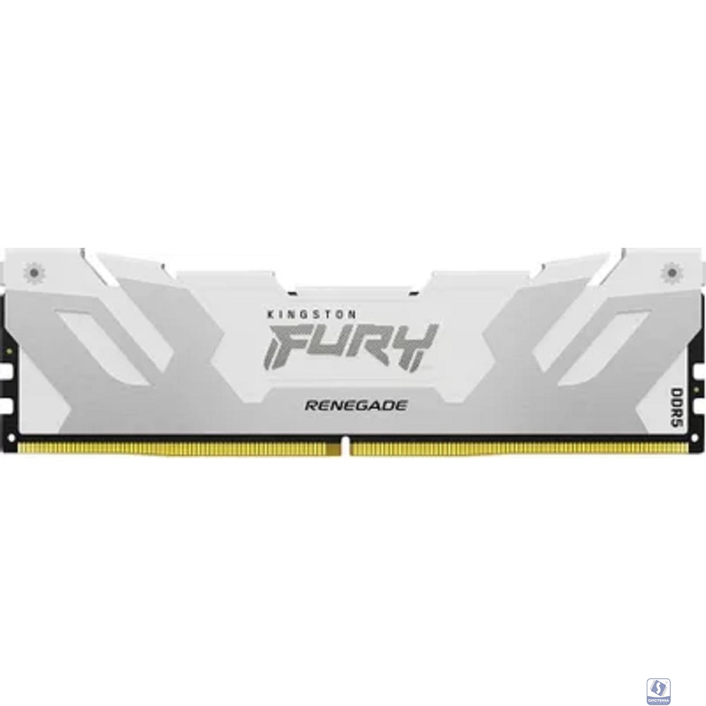 Память оперативная/ Kingston 32GB 6400MT/s DDR5 CL32 DIMM FURY Renegade White XMP
